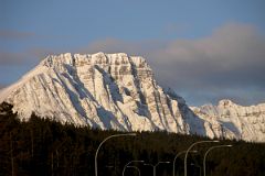 44 Boom Mountain Morning From Trans Canada Highway At Highway 93 Junction Driving Between Banff And Lake Louise in Winter.jpg